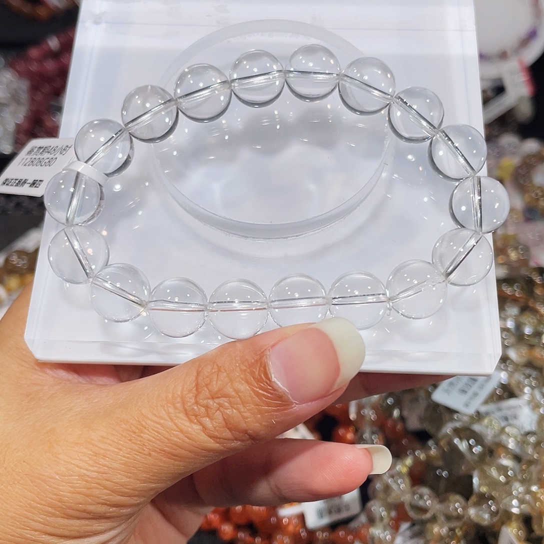 手串水晶未镶嵌已实名白水晶11m