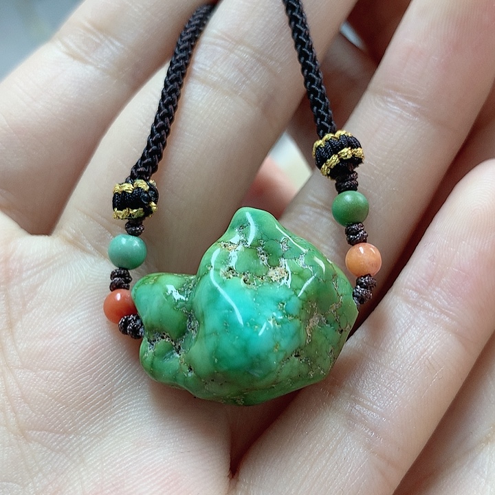 绿松石珠宝奇石未镶嵌