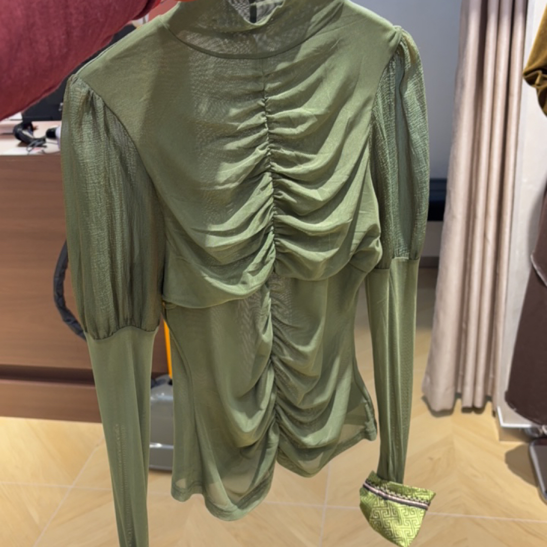 陶萨S051纱袖打底