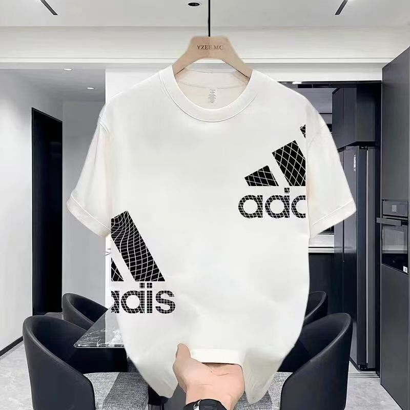 夏季情侣短袖潮流百搭宽松轻奢春夏时尚舒适常规休闲白色