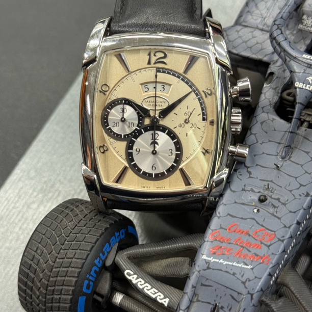 95新 PARMIGIANI/帕玛强尼 44.5×39.2mm/精钢/自动机械/单
