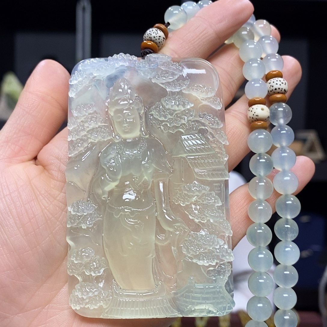 岫玉挂件吊坠未镶嵌