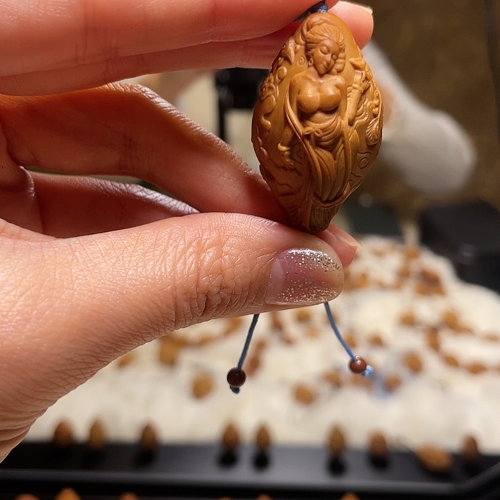 橄榄核吊坠橄榄核