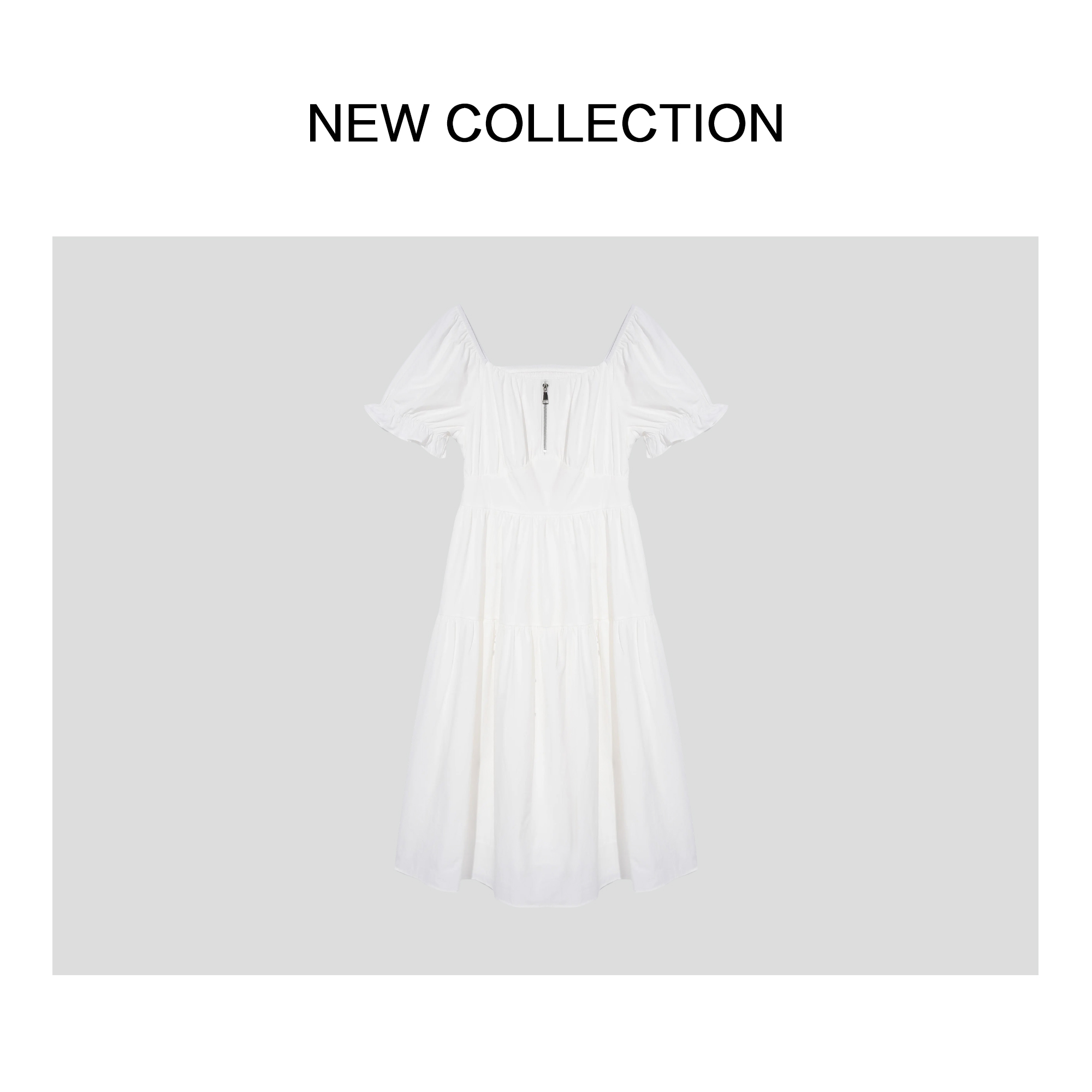 《婷婷专属》夏季优雅气质清新连衣裙 L3F2257X