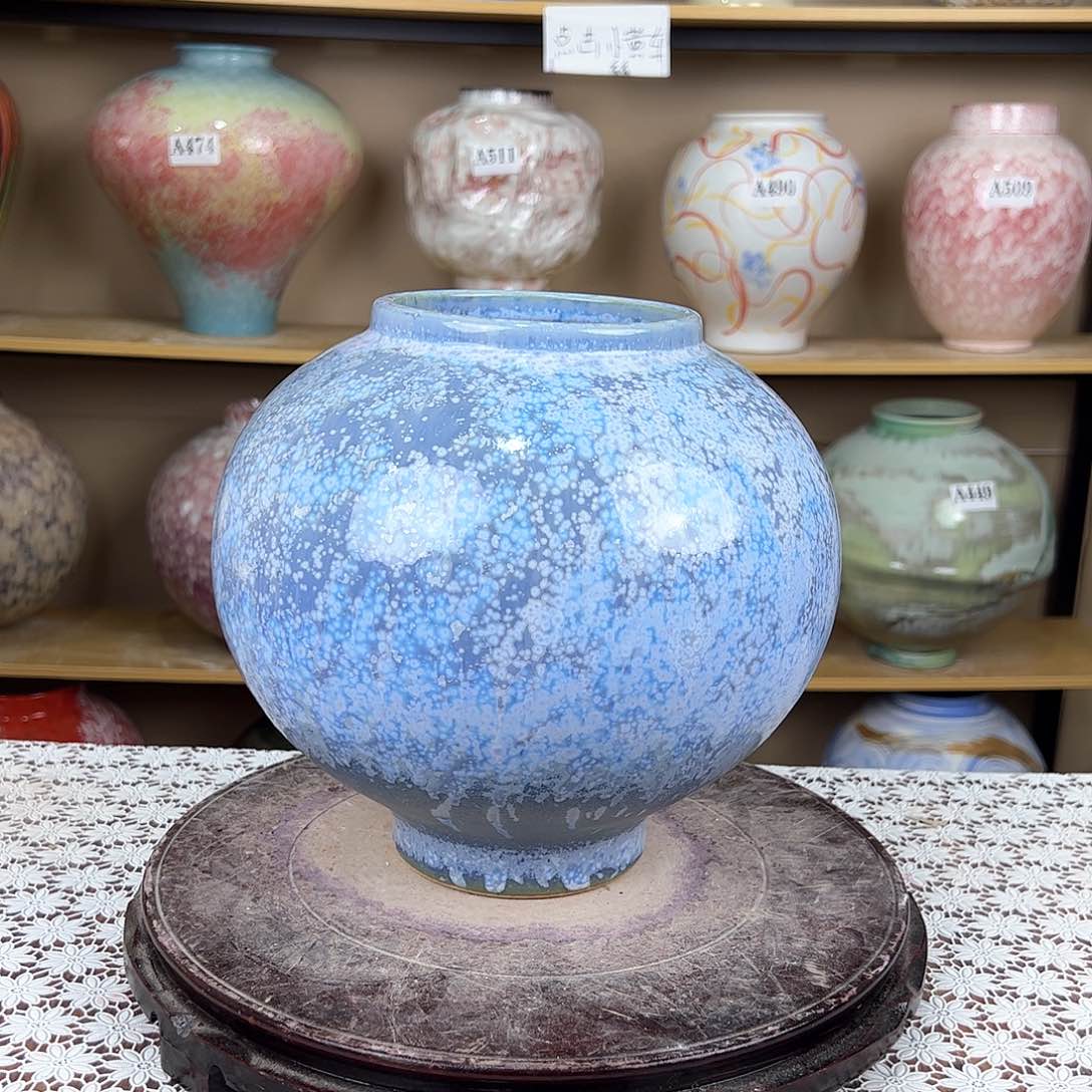 陶瓷89花瓶摆件家居