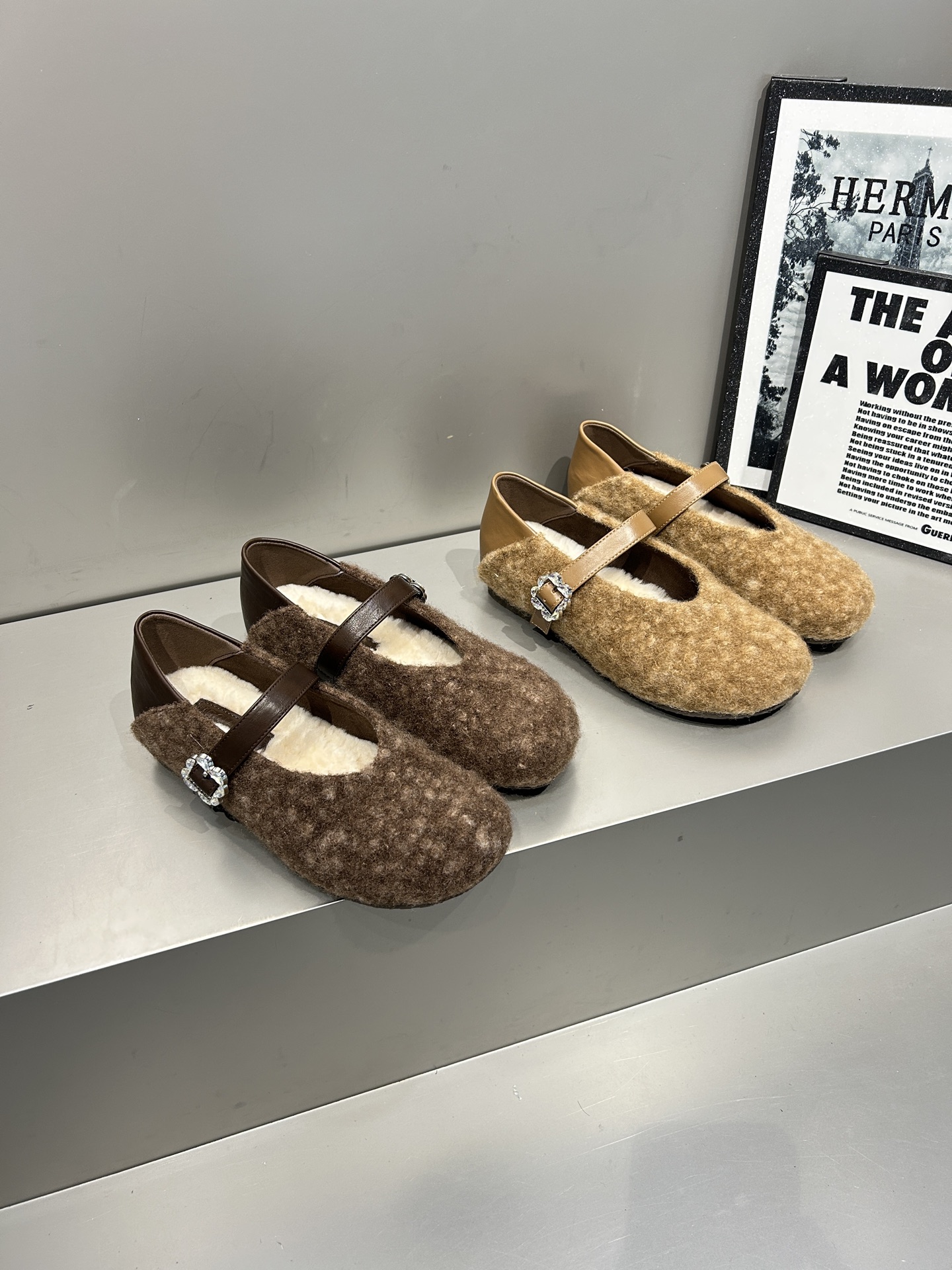 【安迪甄选】秋冬爆款毛毛玛丽珍62-6501