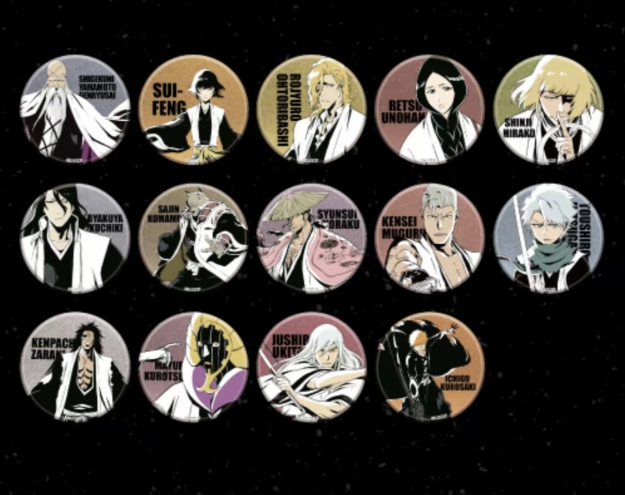 【死神】世界展徽章小卡色纸盲抽（默认出厂瑕同意代拆）