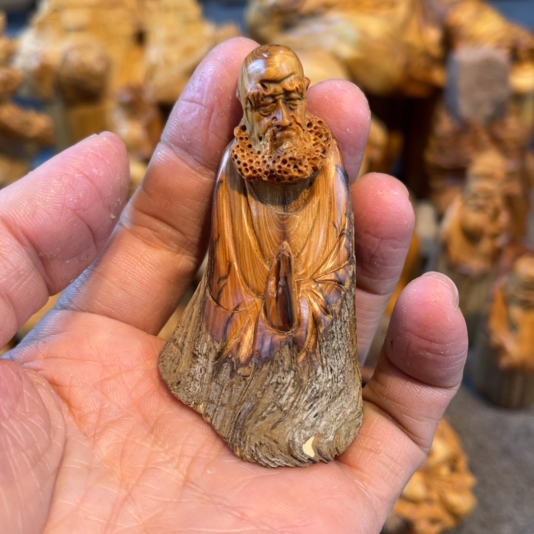 柏木（崖柏）根雕摆件工艺品