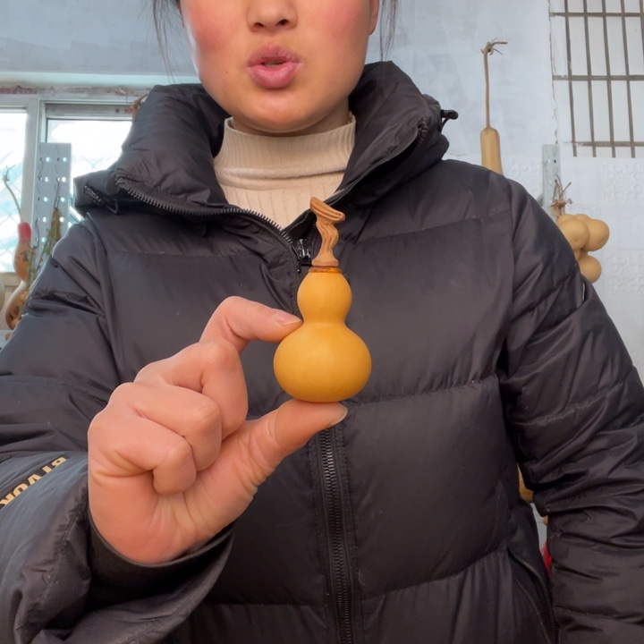 荣***海天然植物葫芦文玩