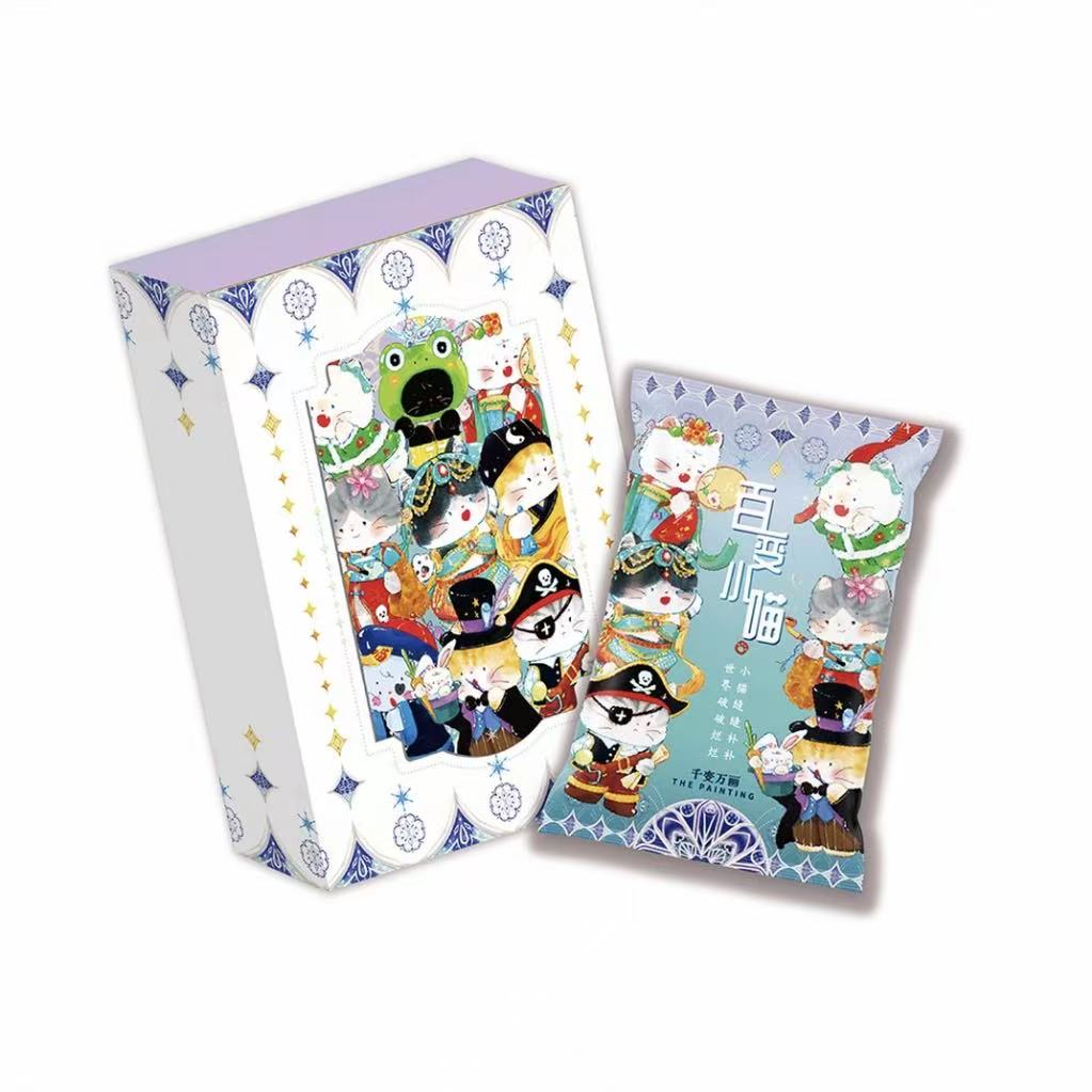 【FUFU】千变万画《百变小喵》第3弹正版潮玩收藏卡牌盲盒（代拆）