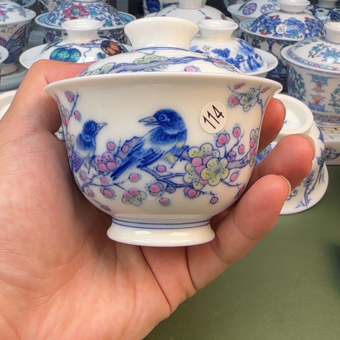 彦祖纯手工手绘茶具114