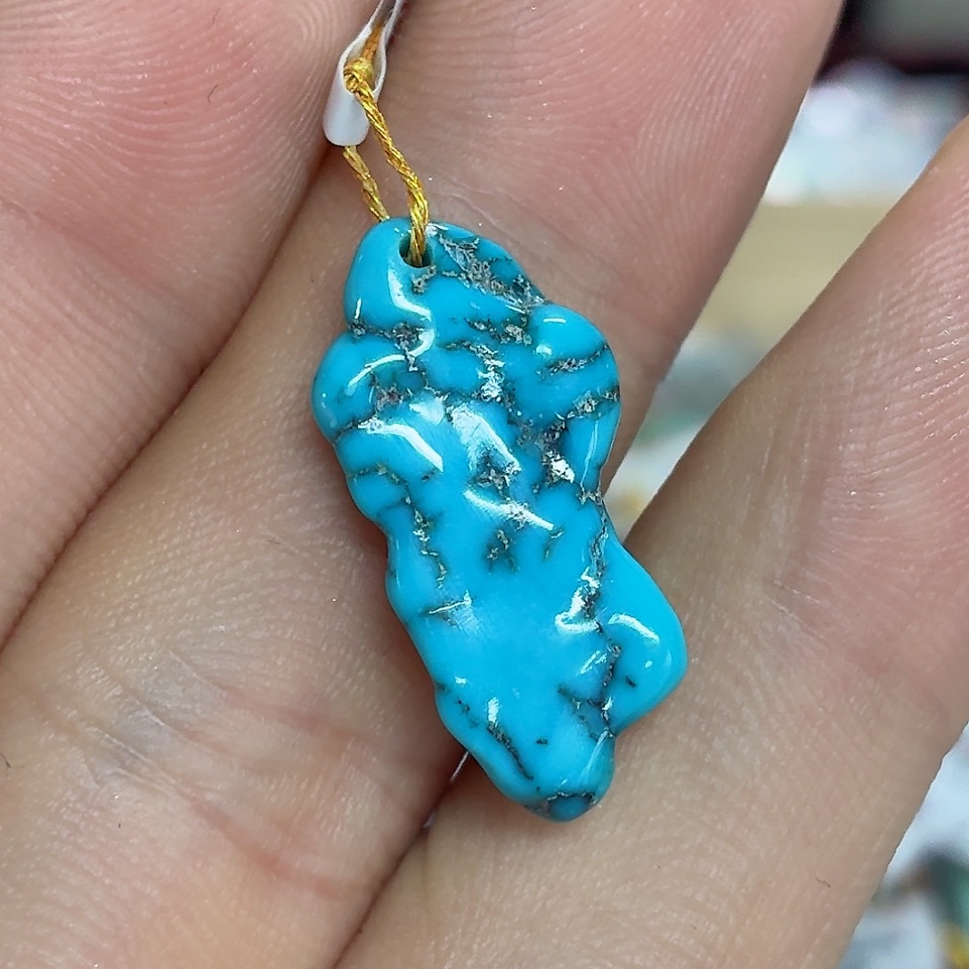 未镶嵌绿松石珠宝奇石