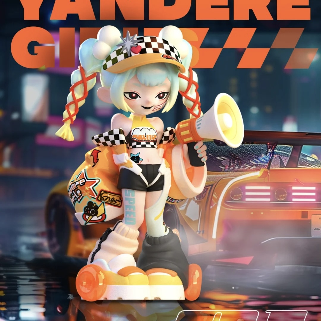 病娇少女疾速少女系列限定大娃模言吊卡摆件潮玩手办收藏品