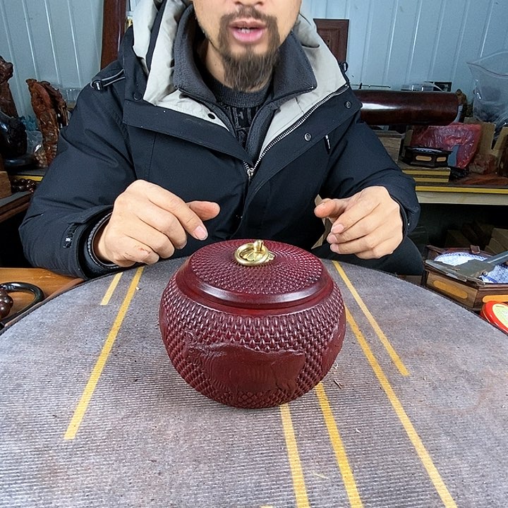 染料紫檀（血檀）657两个