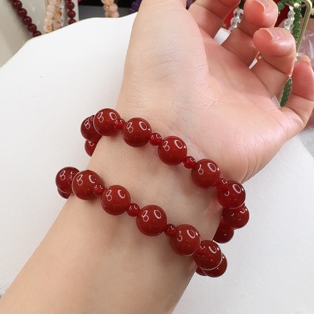 玛瑙/玉髓未镶嵌手串