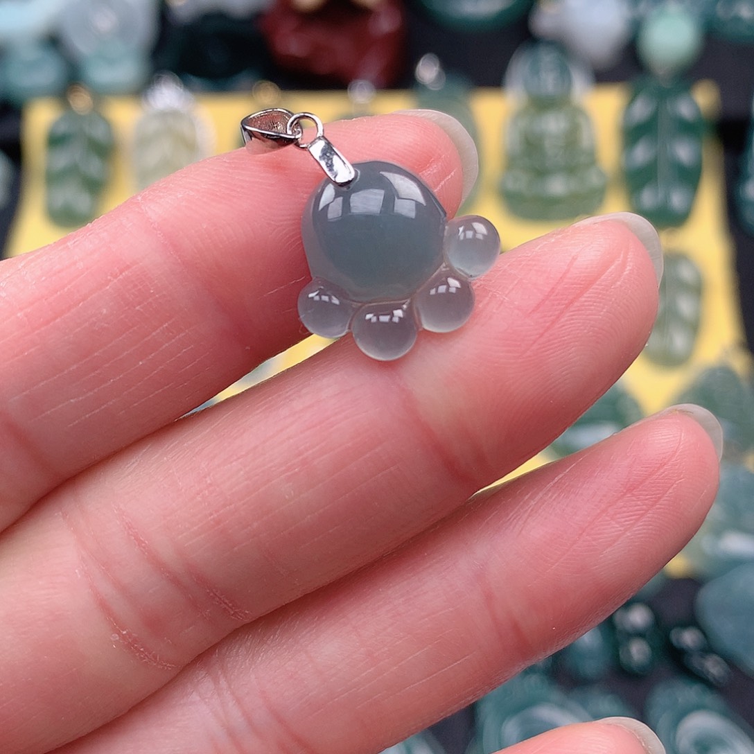 翡翠吊坠(不含链)未镶嵌吊坠