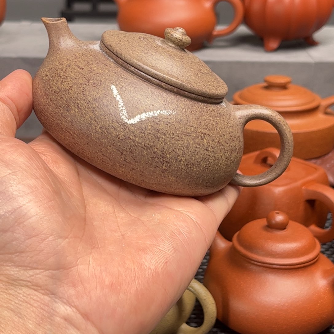 紫砂茶壶七**虫紫砂艺术茶具套装青降坡