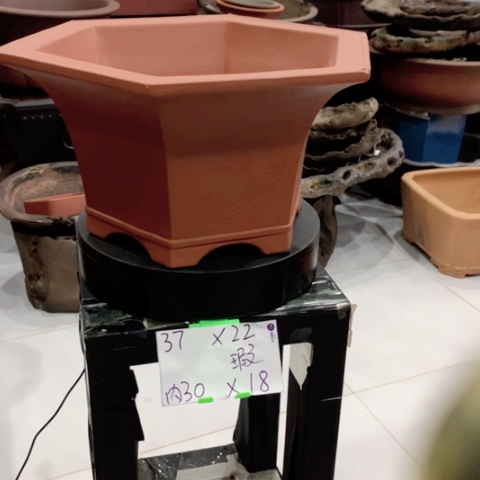 紫砂花盆微瑕处理的