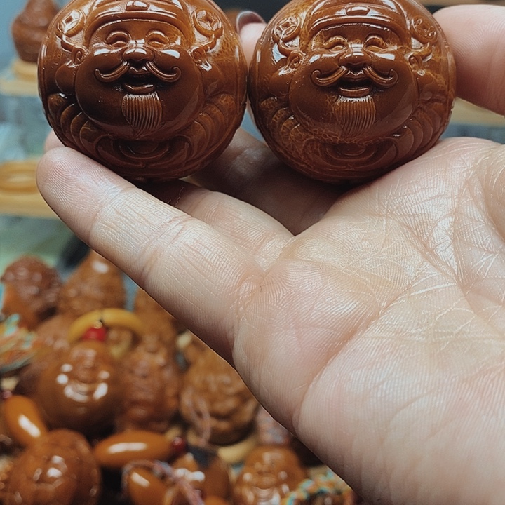 连***强手串/手链橄榄核财迷