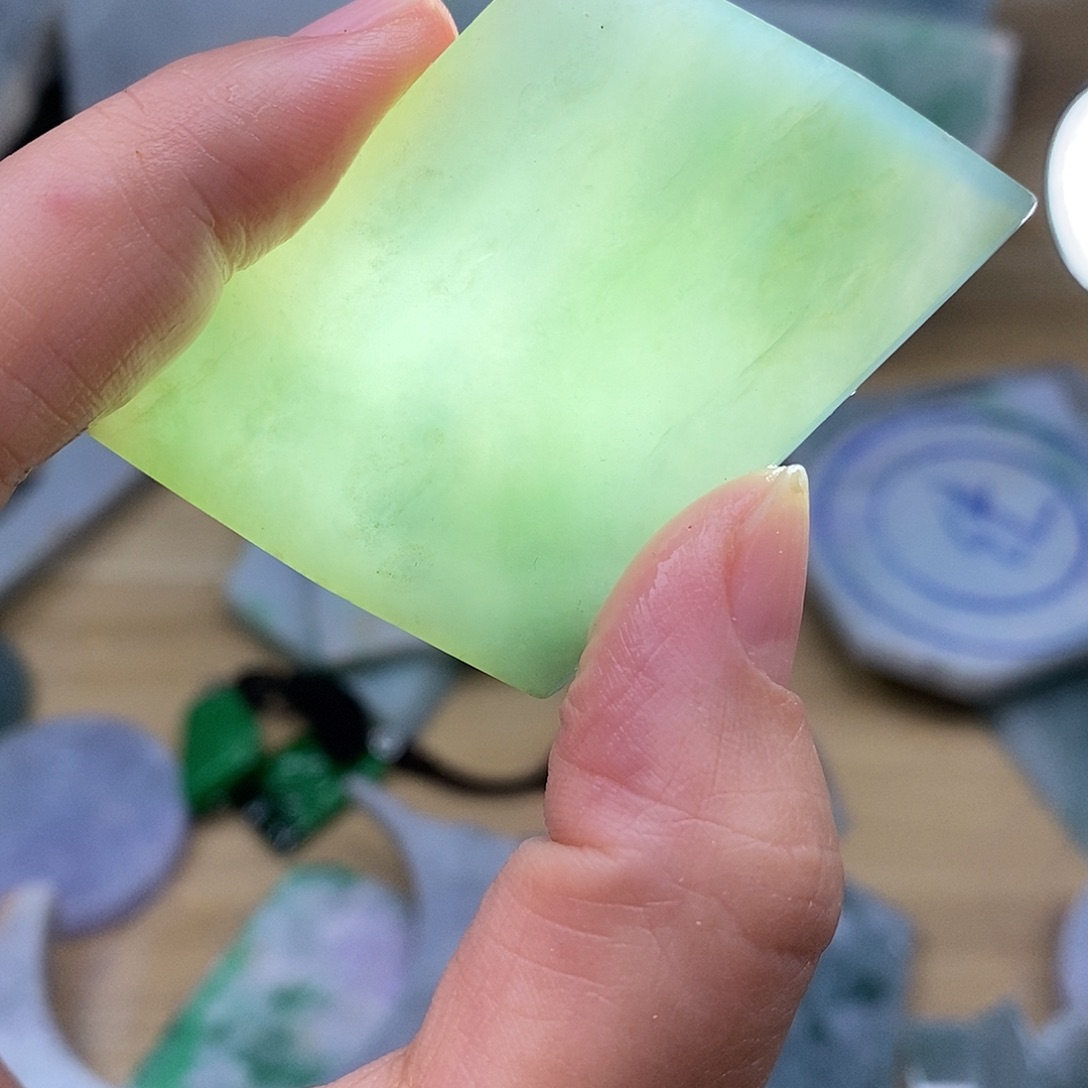 翡翠散珠缅甸翡翠A货