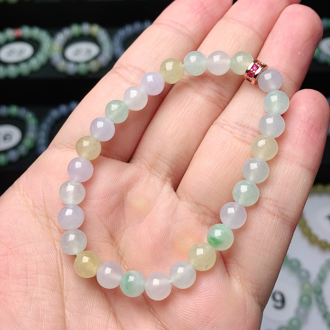 翡翠手链未镶嵌翡翠