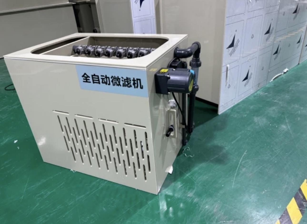 敞开式下沉微滤机鱼池过滤器鱼池净化自动反冲洗锦鲤池水循环系统