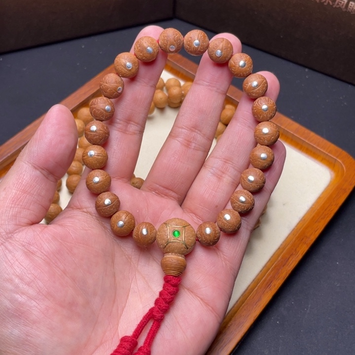 毛***毛凤眼菩提吊坠尼泊尔