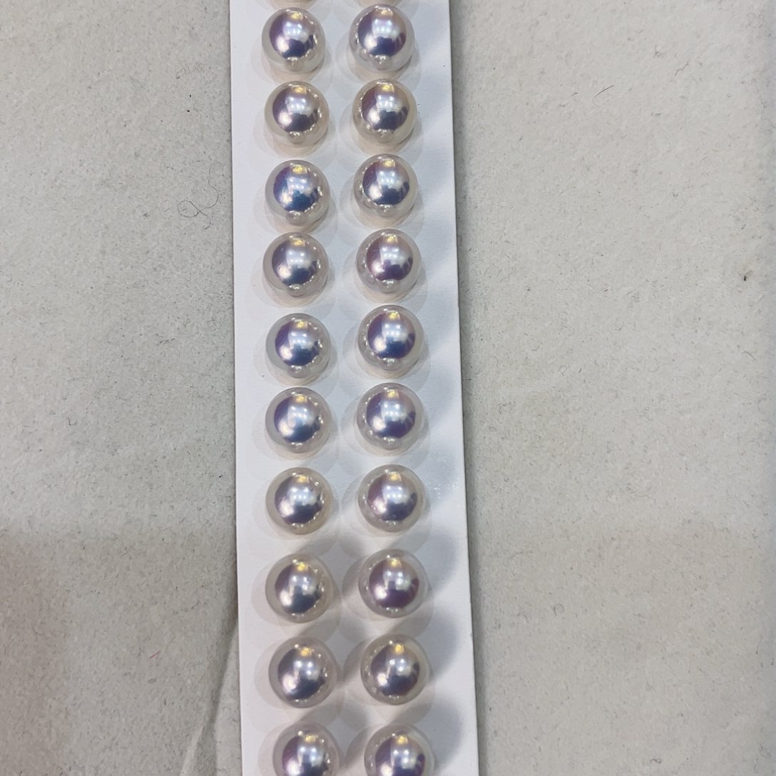 淡水珍珠耳饰银S925镶嵌只发一对