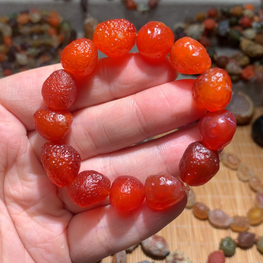 玛瑙/玉髓未镶嵌车挂