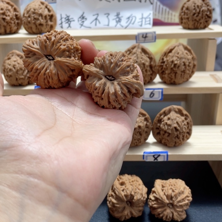 柠***儿核桃手串/手链涿鹿南将石核桃