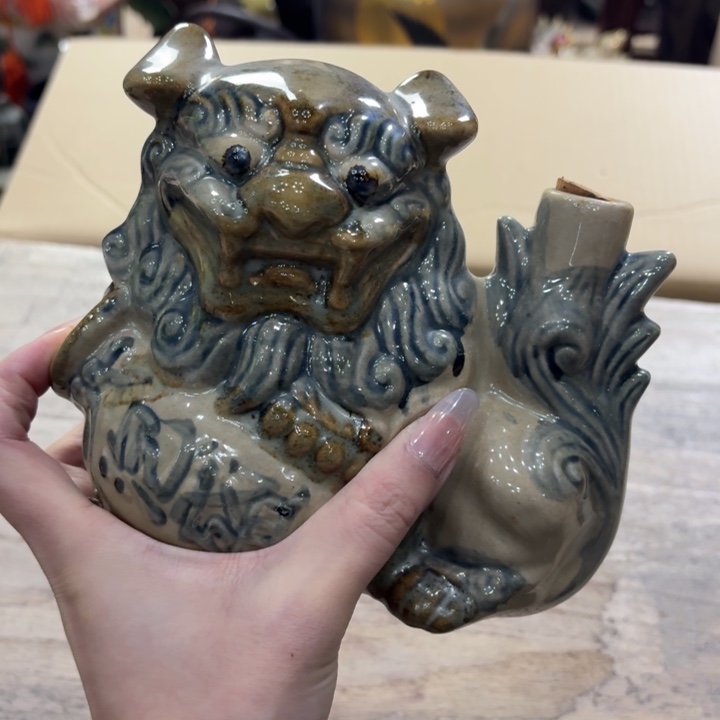 陶瓷古美术置物摆件