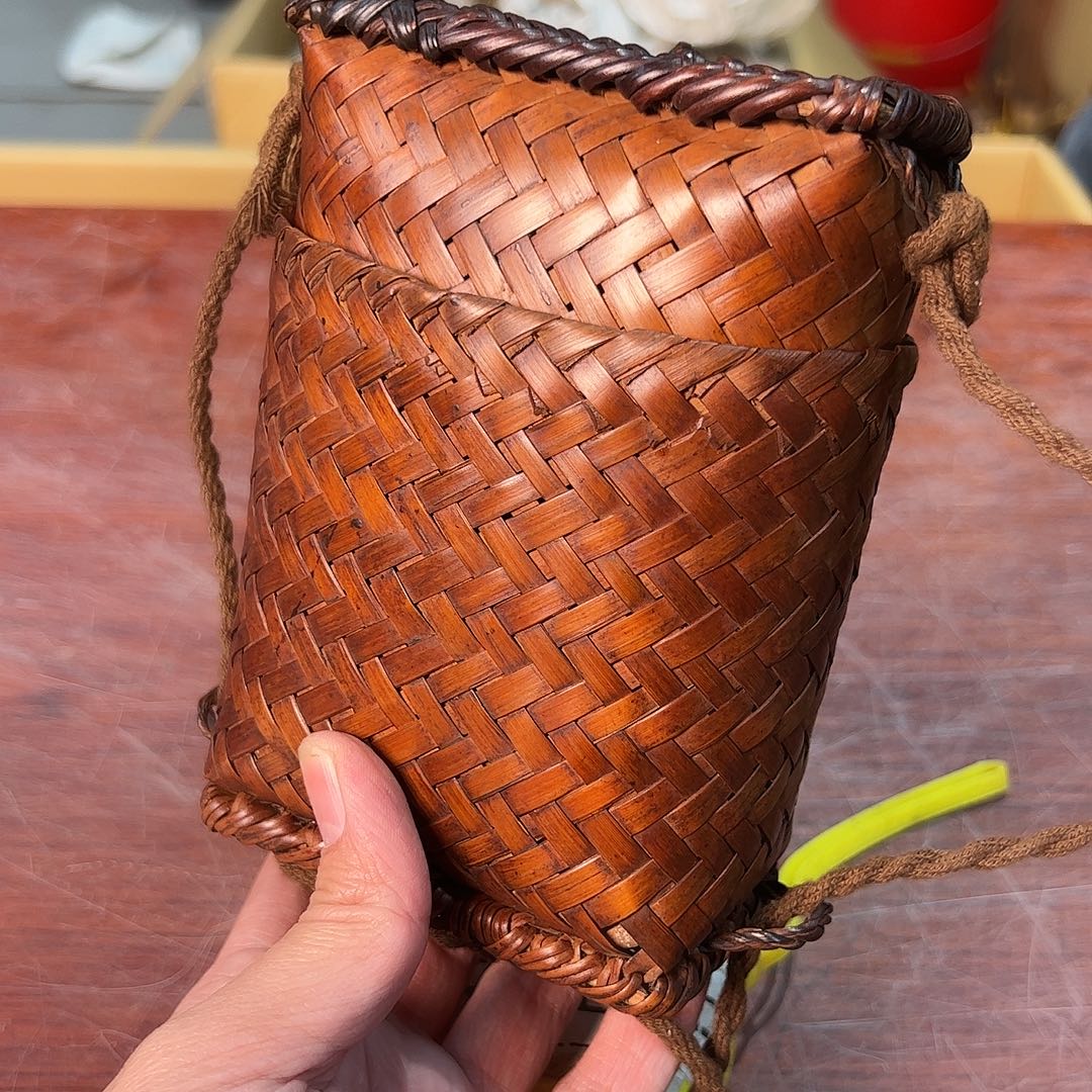 竹编中古艺术工艺美术品