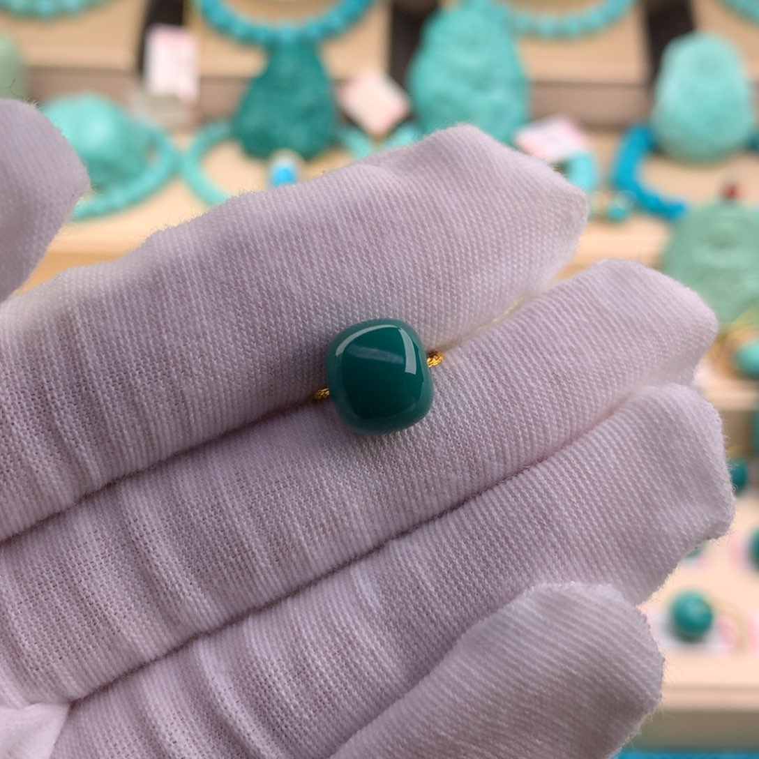 绿松石珠宝奇石未镶嵌10-8.7