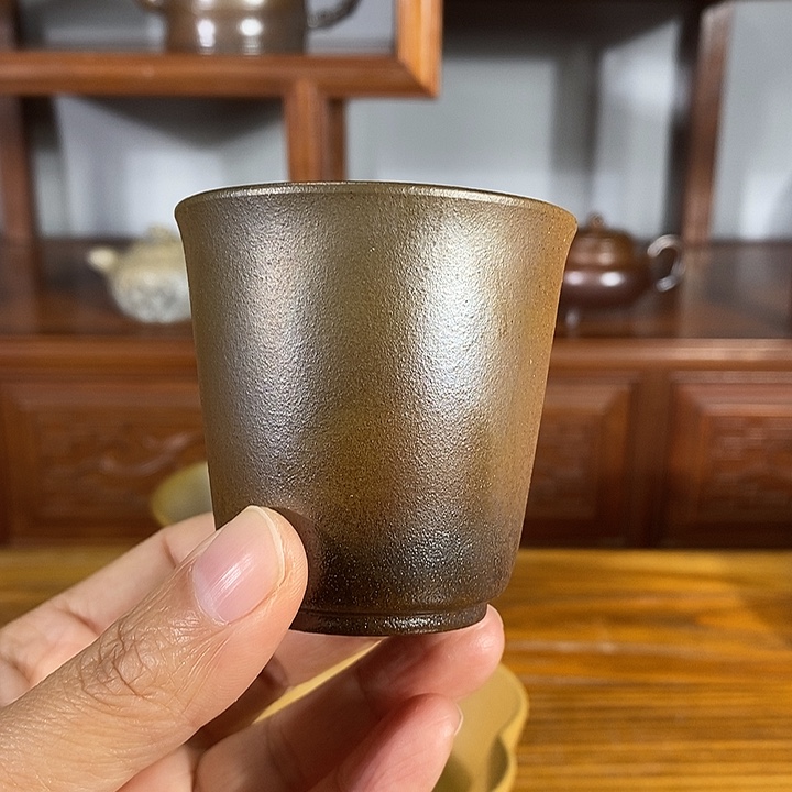 紫砂茶壶100cc主人杯 段泥