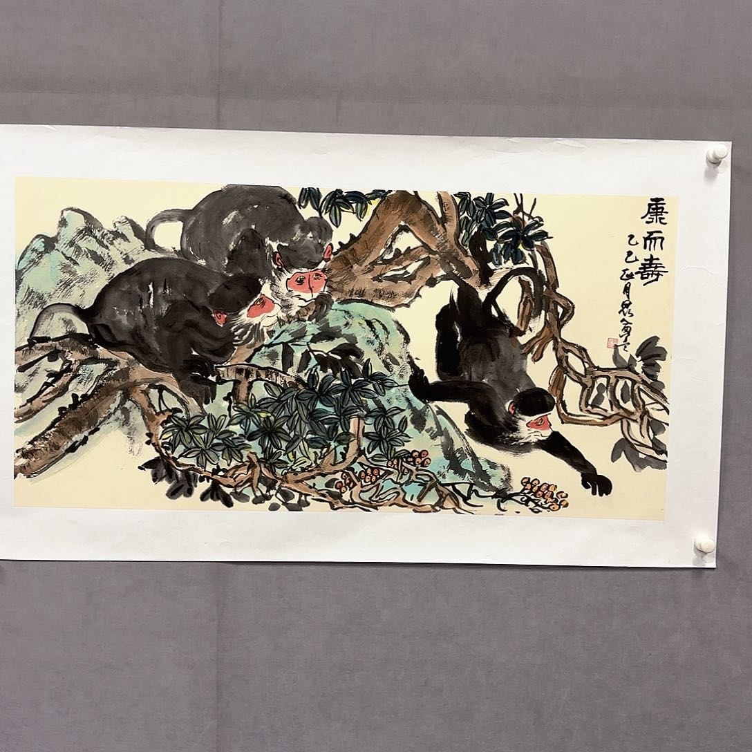 国画国画纯手绘作品请放心去藏