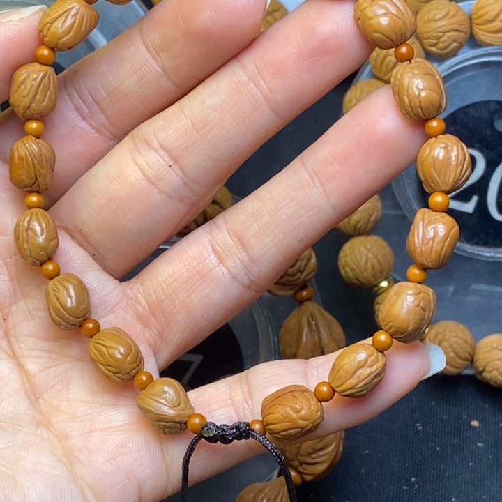 桃核吊坠秦岭龙纹桃核10