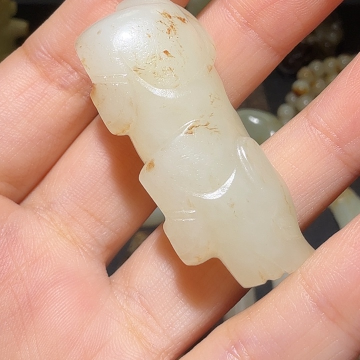 F***y和田玉（糖玉）未镶嵌挂件