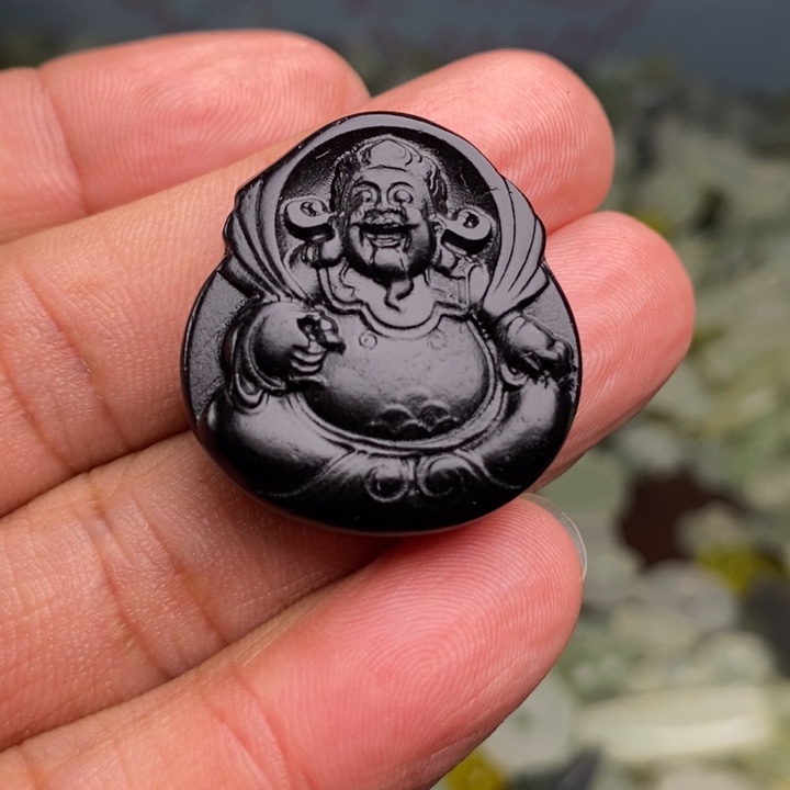 蛇纹石玉颈饰合金152