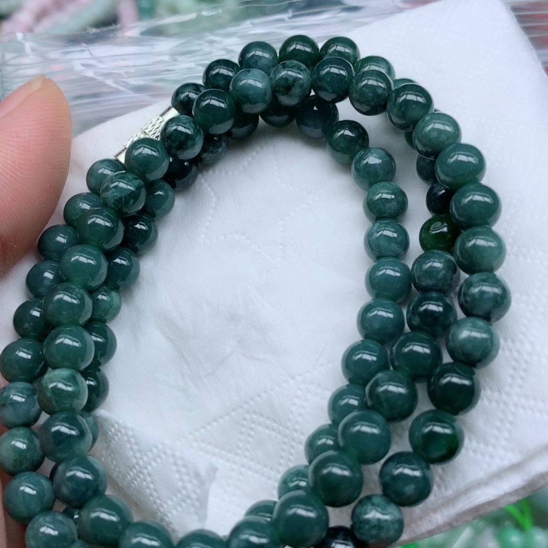 颈饰未镶嵌翡翠翡翠