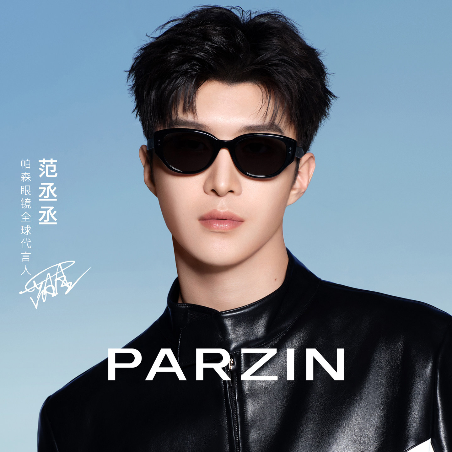 帕森猫眼墨镜百搭时尚复古大框男女时尚驾驶镜PZ12715B商品图