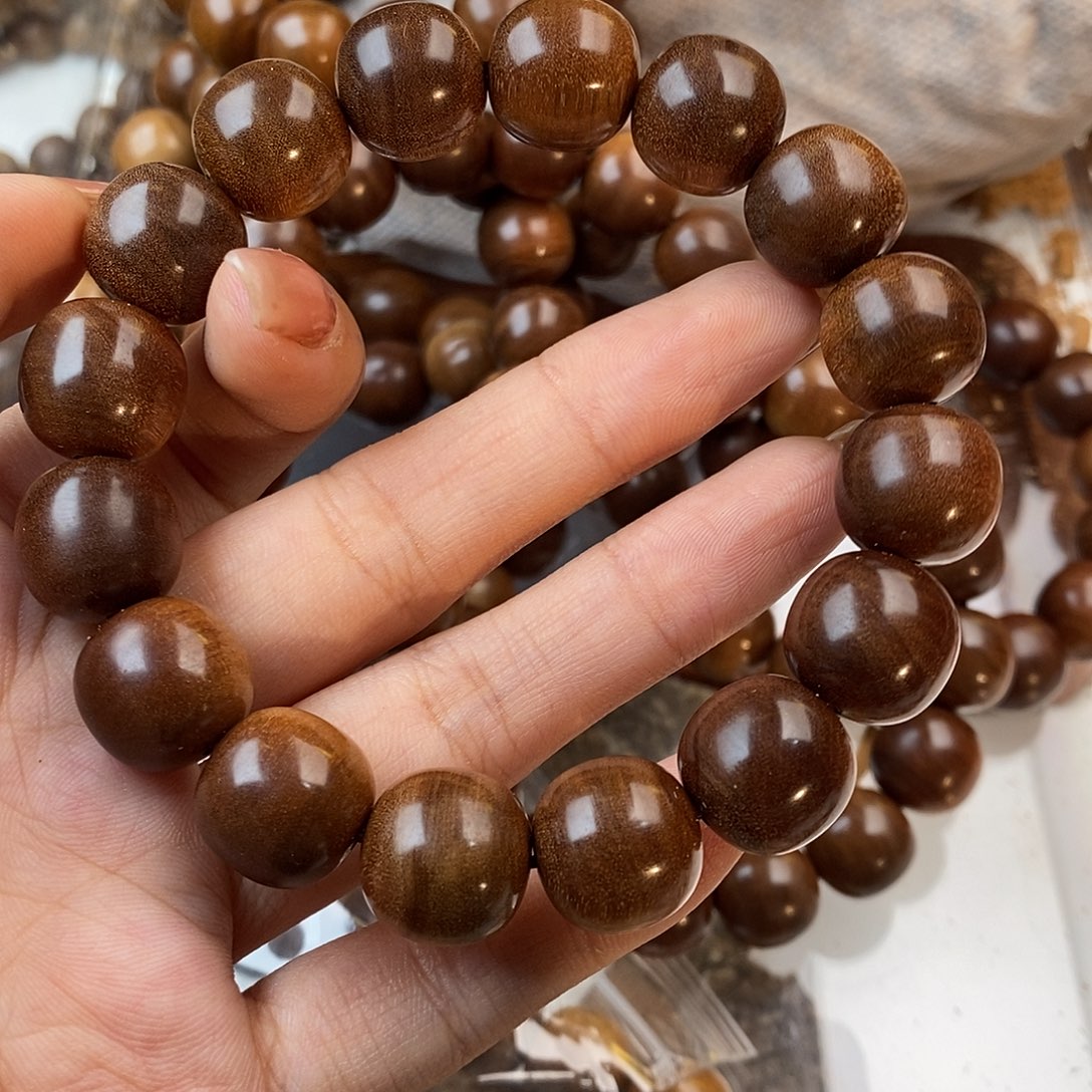 檀香木其他雷***头全沉水百年13*14印度迈索尔檀香老料