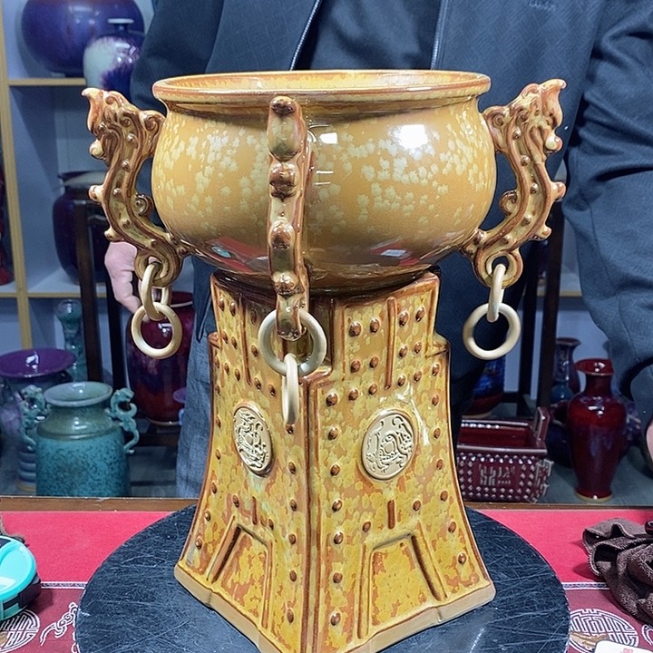 罐中国神垕精品钧瓷