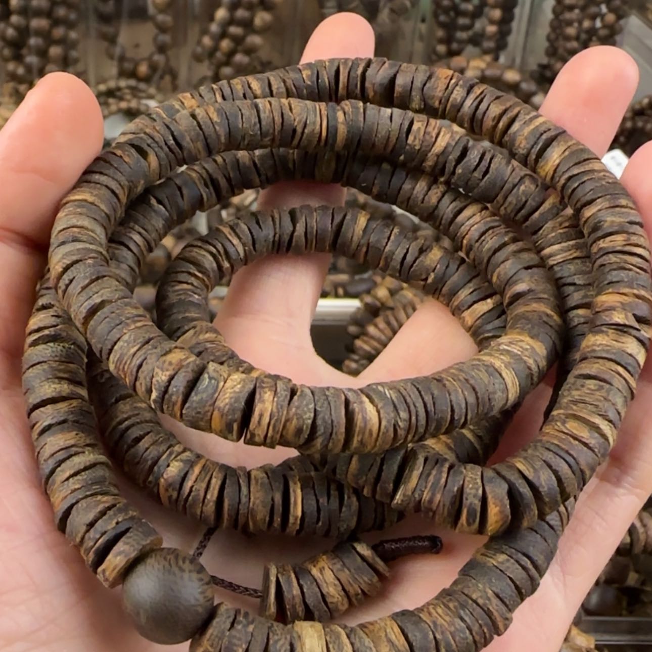 【闪购商品】沉香手串大*易奇楠手串34.7克