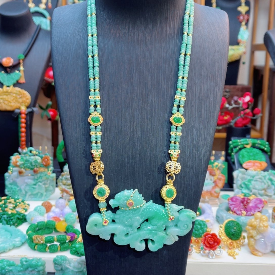 翡翠颈饰合金48小时鉴赏期