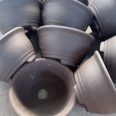 紫砂花盆100-10。            