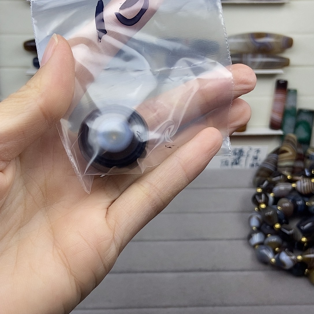 山***暝玛瑙/玉髓未镶嵌颈饰