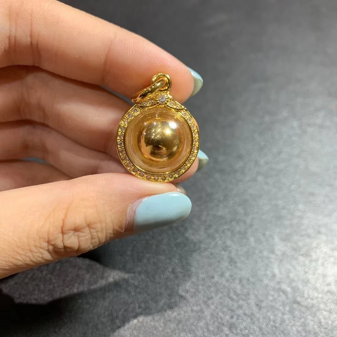 合金吊坠 吸米星招财挂坠