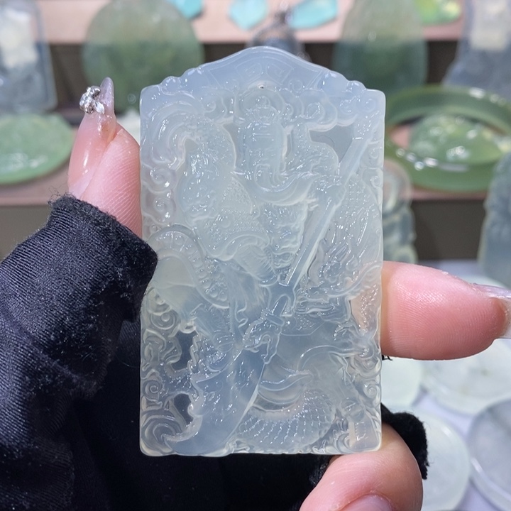 岫玉吊坠未镶嵌吊坠