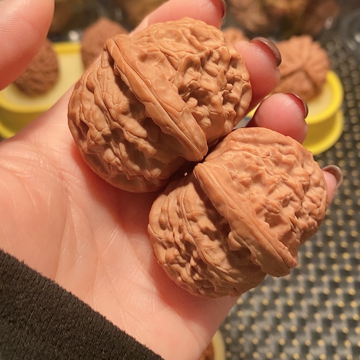 核桃手串/手链46尺寸球白