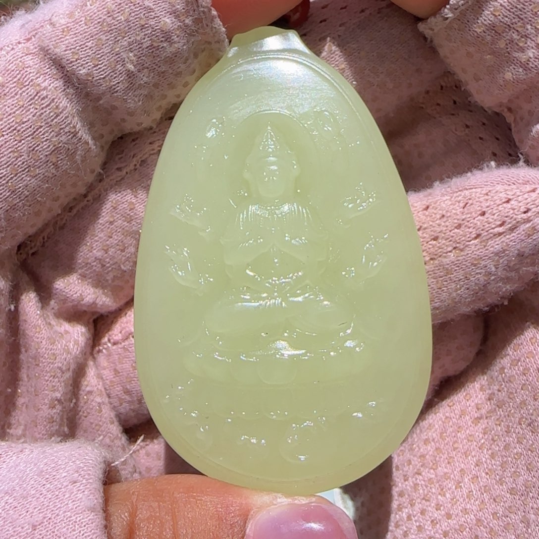 和田玉未镶嵌颈饰50